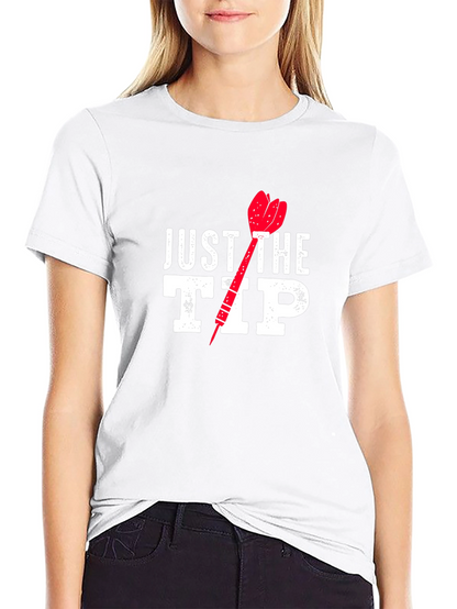 Just The Tip Funny Dart T-Shirt