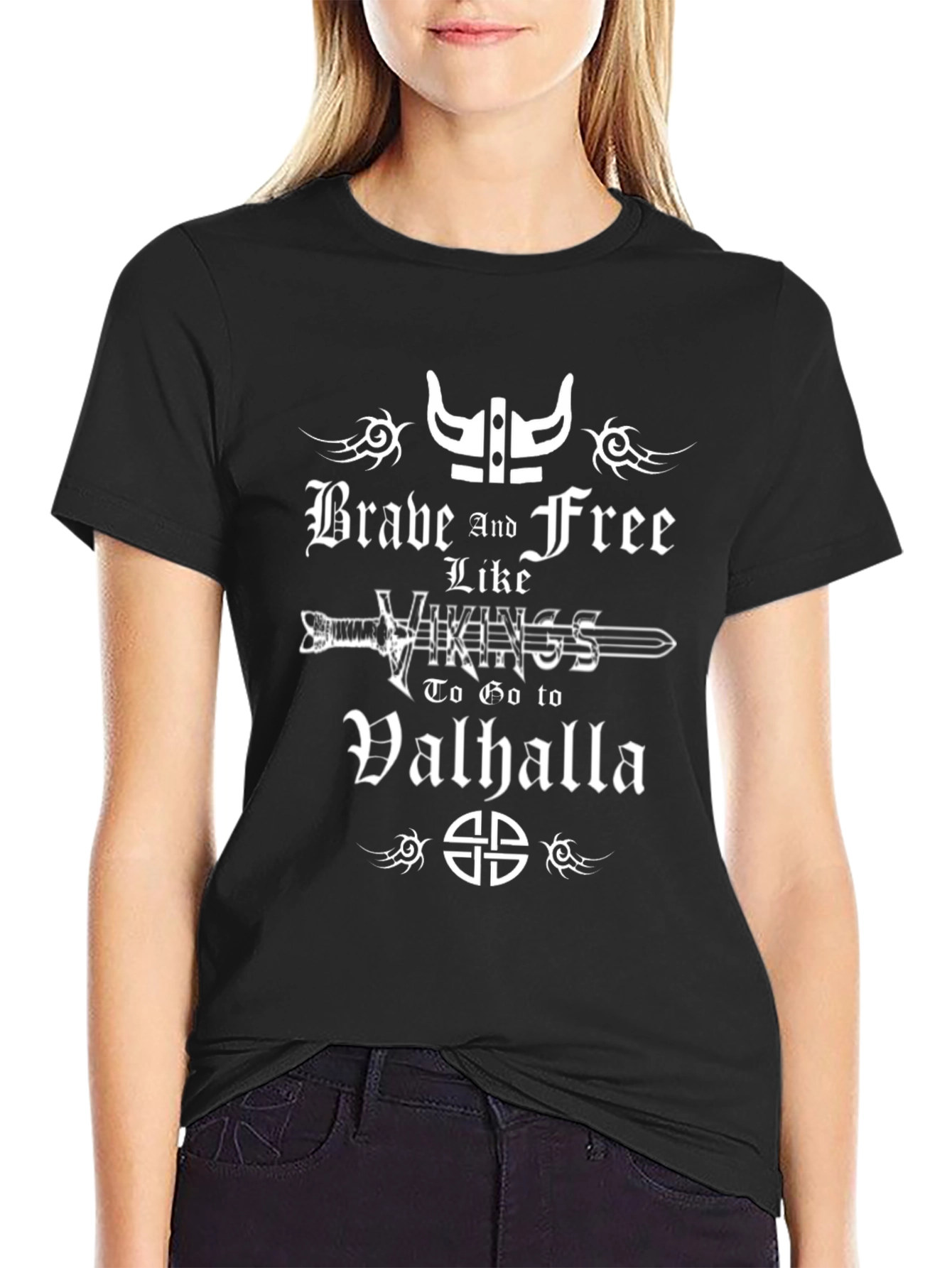 Brave Viking Graphic T-Shirt