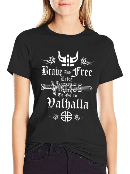 Brave Viking Graphic T-Shirt