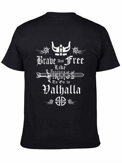 Brave Viking Graphic T-Shirt