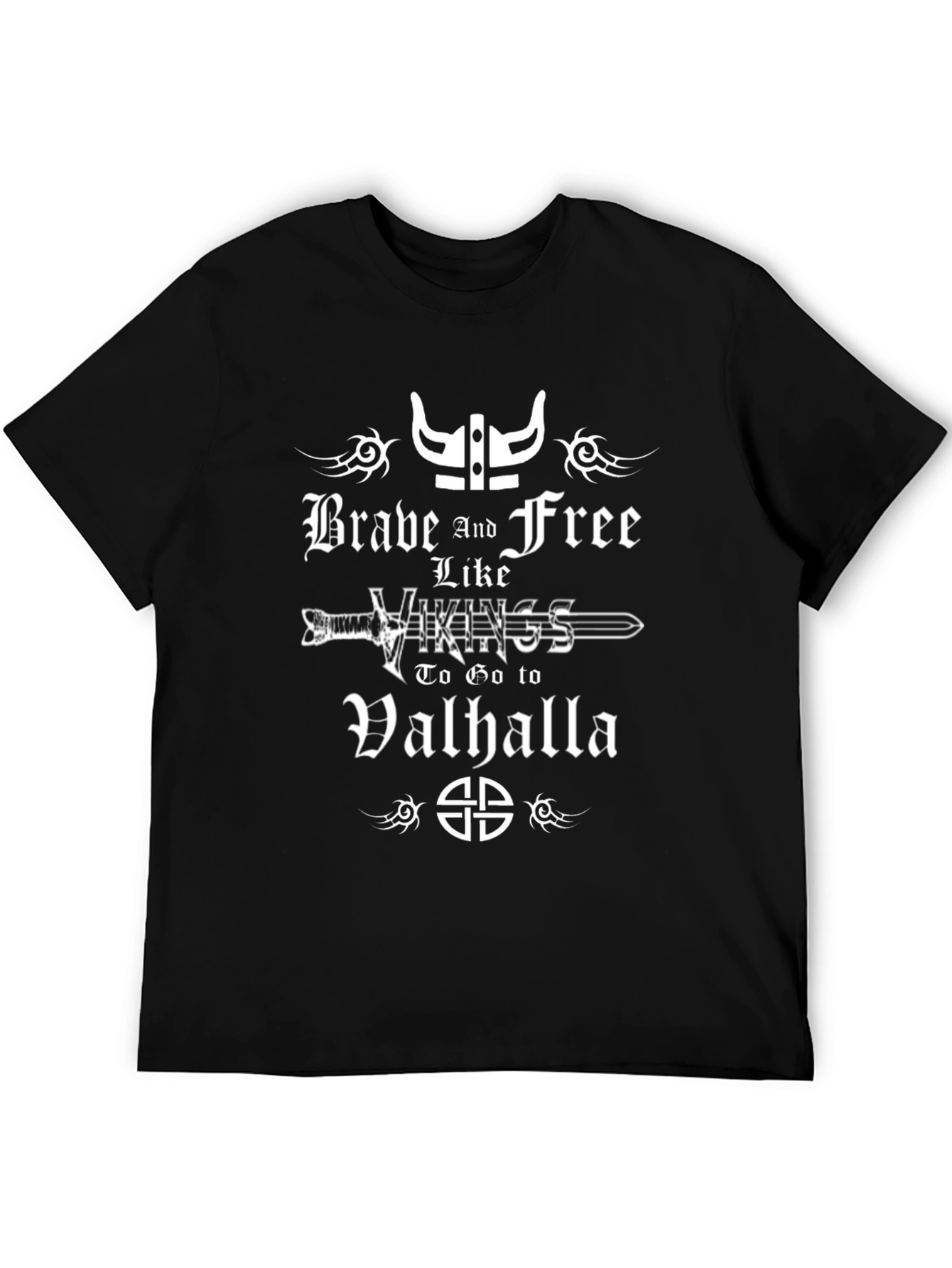 Brave Viking Graphic T-Shirt
