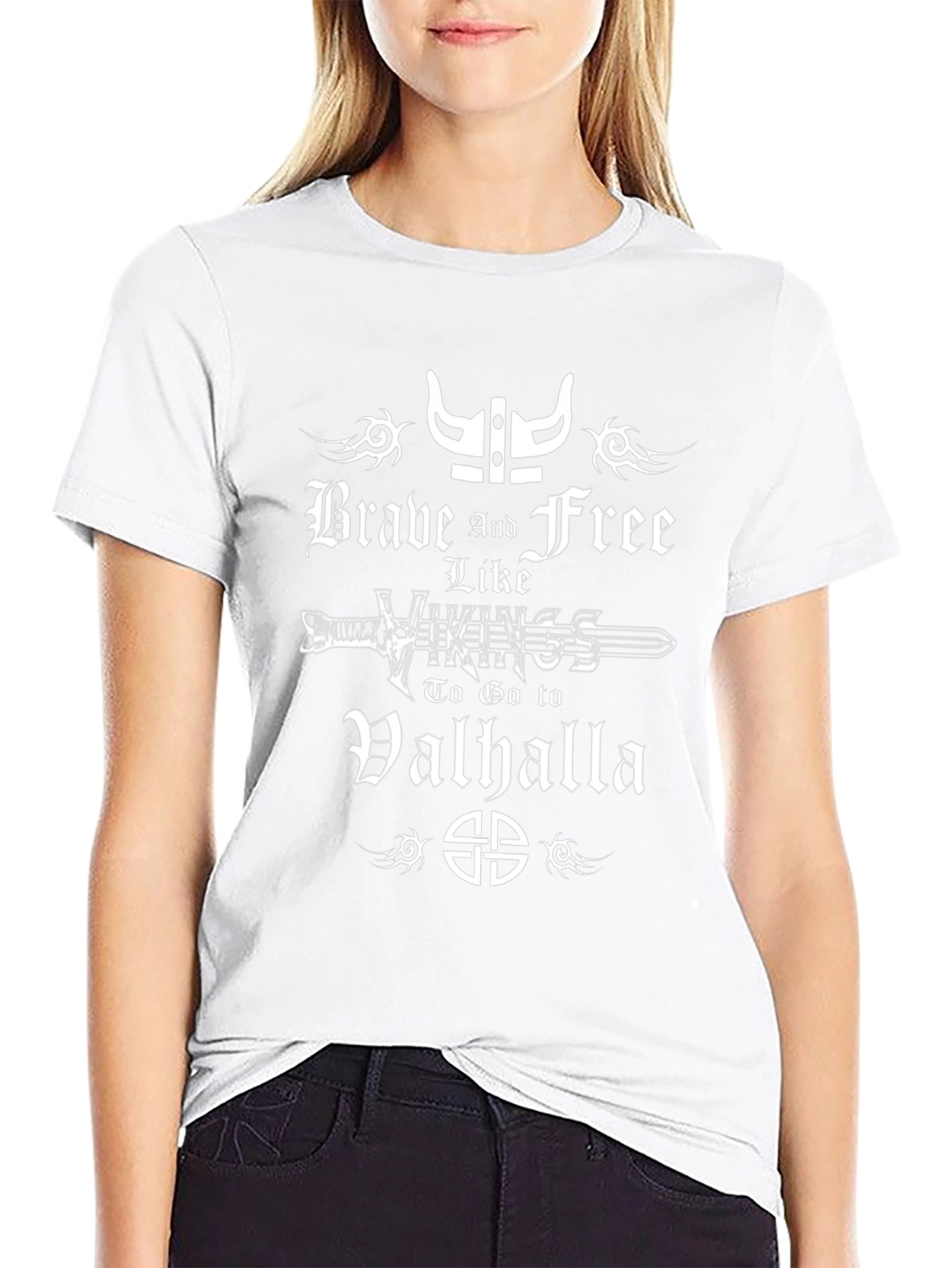 Brave Viking Graphic T-Shirt