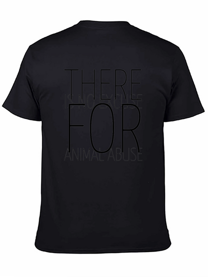 Animal Rights T-Shirt - No Excuse for Abuse
