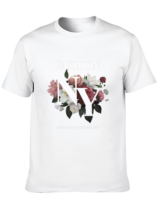 Floral NY Fashion Institute of Technology T-Shirt