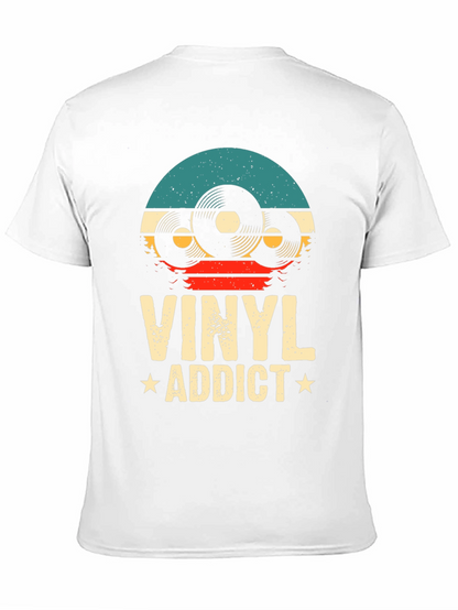 Vinyl Addict T-Shirt: Retro Music Lover Tee