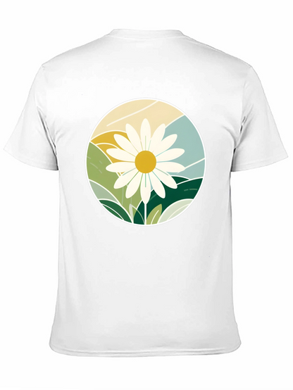 Daisy Mountainscape Graphic Tee - Black
