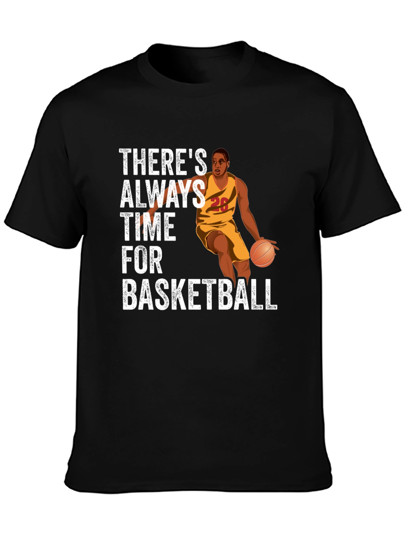 Basketball Player Graphic T-Shirt