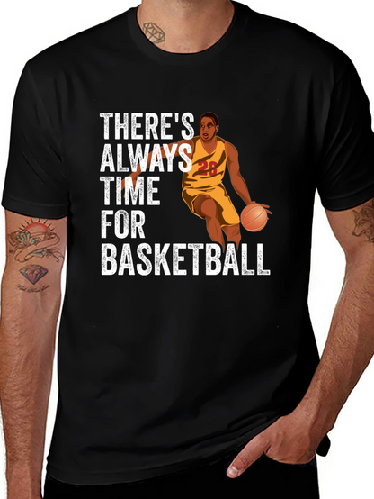 Basketball Player Graphic T-Shirt