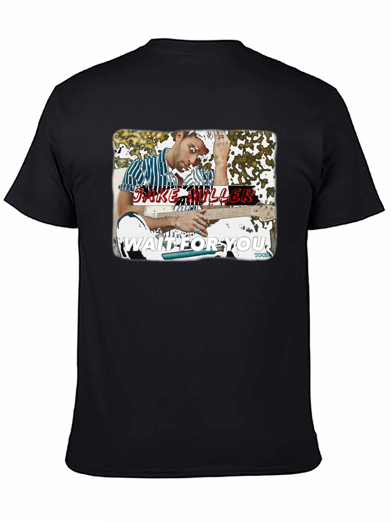 Jake Miller Wait For You Tour Black T-Shirt