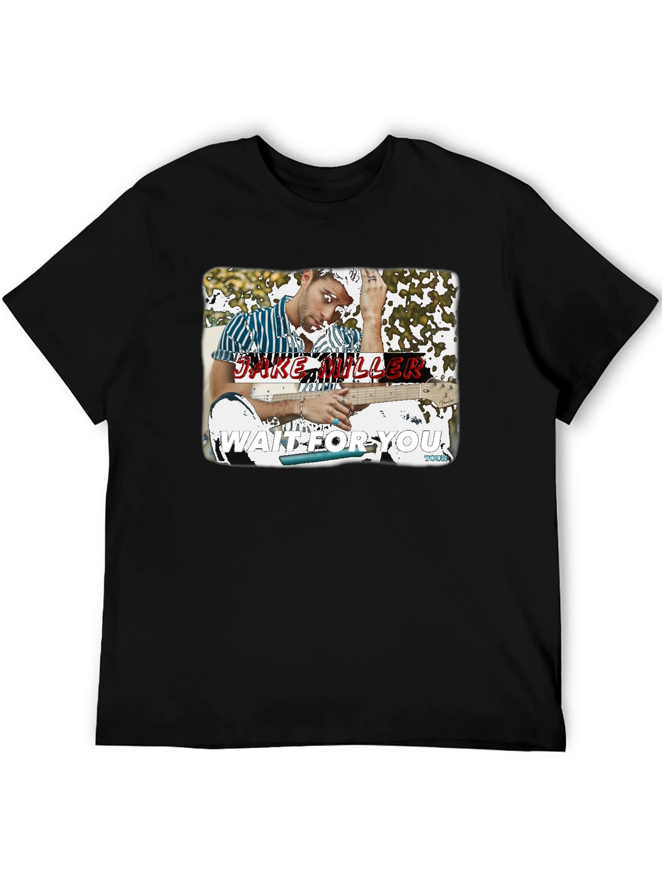 Jake Miller Wait For You Tour Black T-Shirt