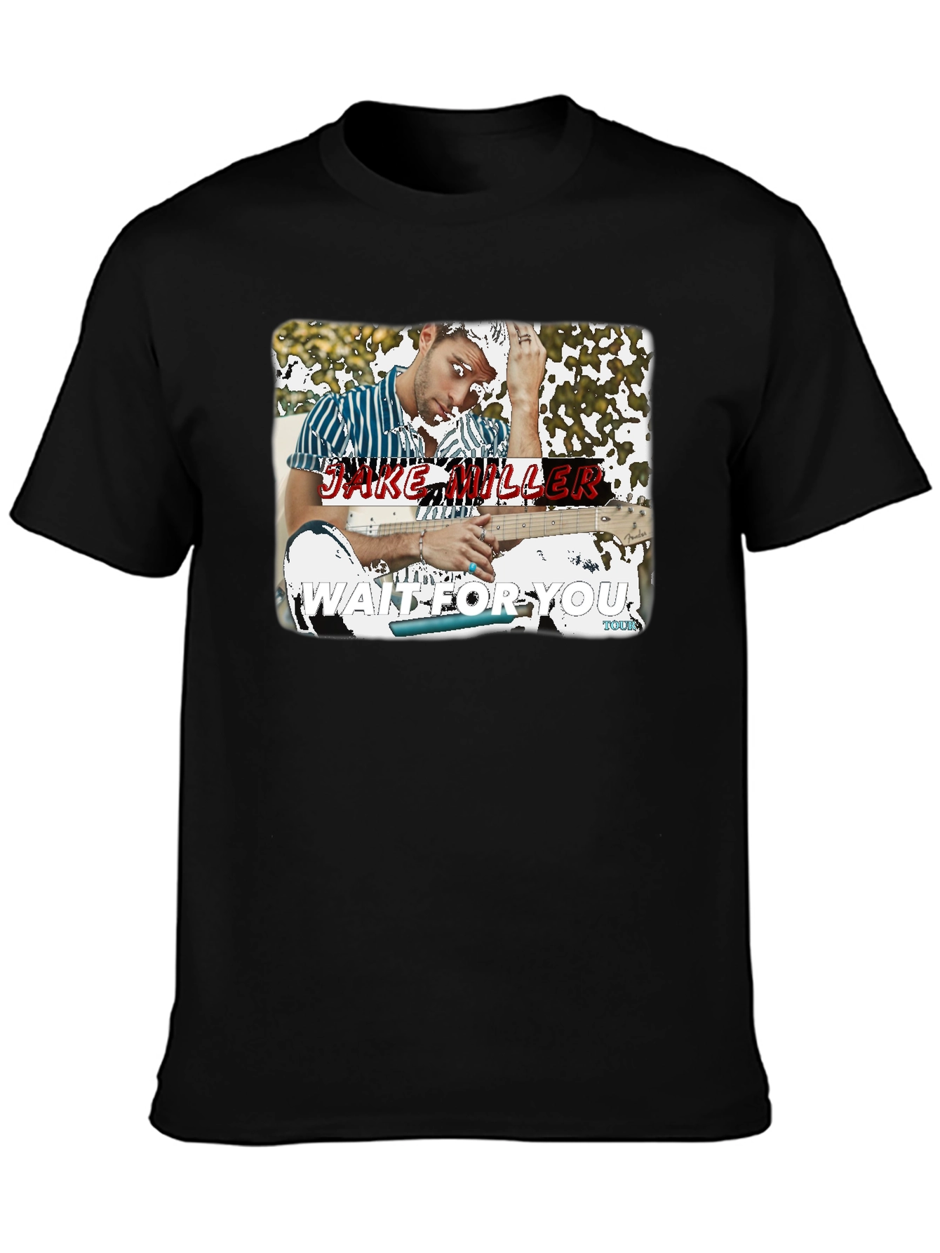 Jake Miller Wait For You Tour Black T-Shirt