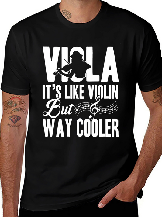 Viola - Way Cooler T-Shirt Musician Tee