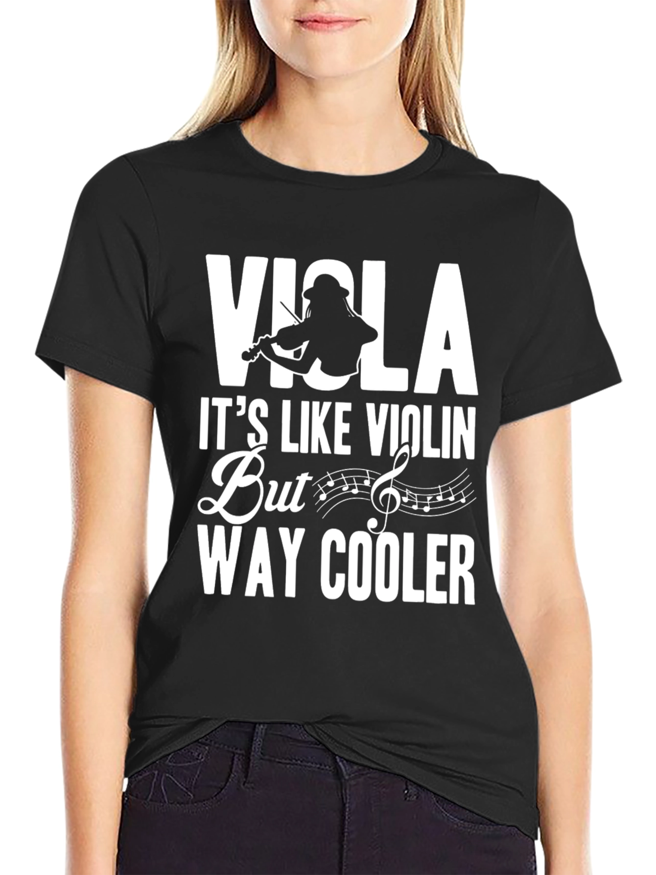 Viola - Way Cooler T-Shirt Musician Tee