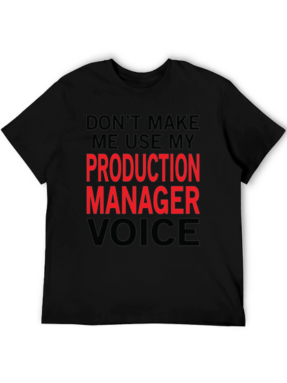 Production Manager Voice Graphic Tee
