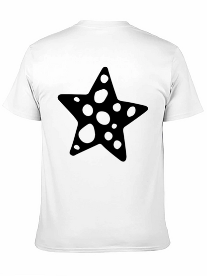 Starfish Graphic Black T-Shirt