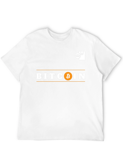 Bitcoin Graphic Tee - Crypto Wallet Design