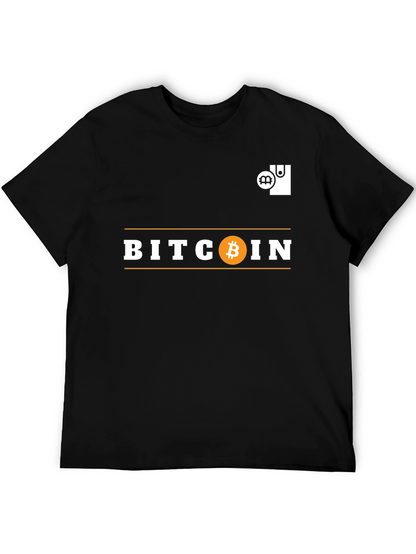 Bitcoin Graphic Tee - Crypto Wallet Design