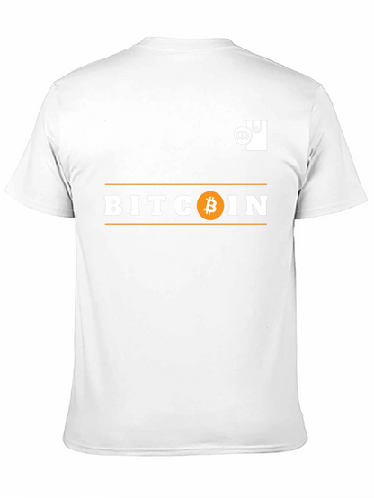 Bitcoin Graphic Tee - Crypto Wallet Design
