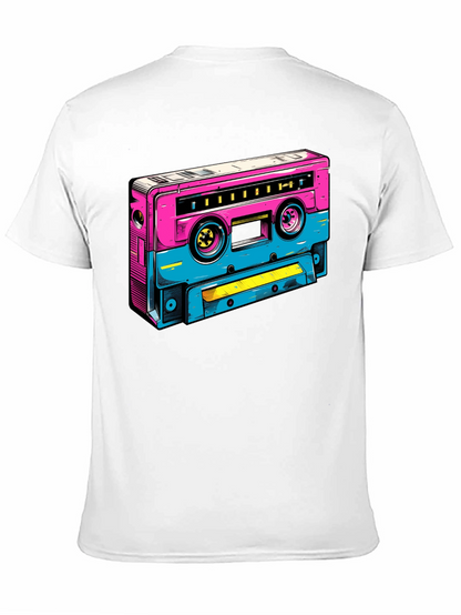 Retro Cassette Tape Graphic T-Shirt