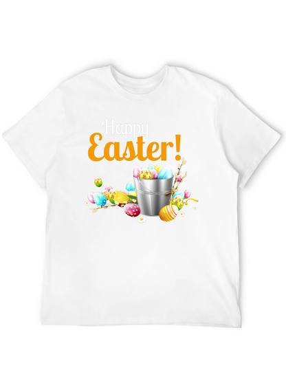 Happy Easter T-Shirt - Festive Egg Bucket Design
