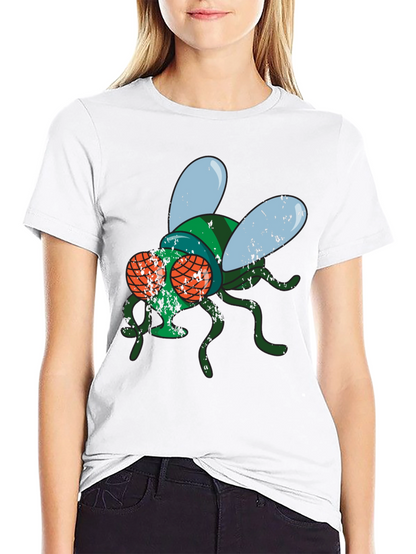 Fly Graphic Print Mens T-Shirt