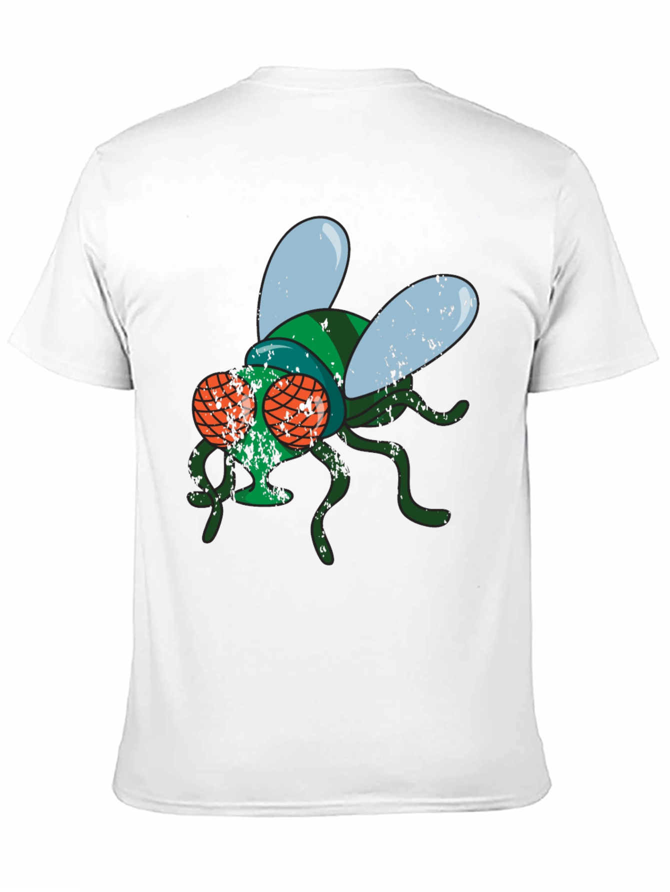 Fly Graphic Print Mens T-Shirt