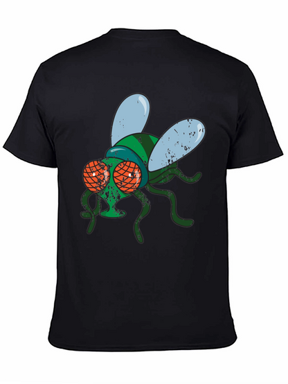 Fly Graphic Print Mens T-Shirt