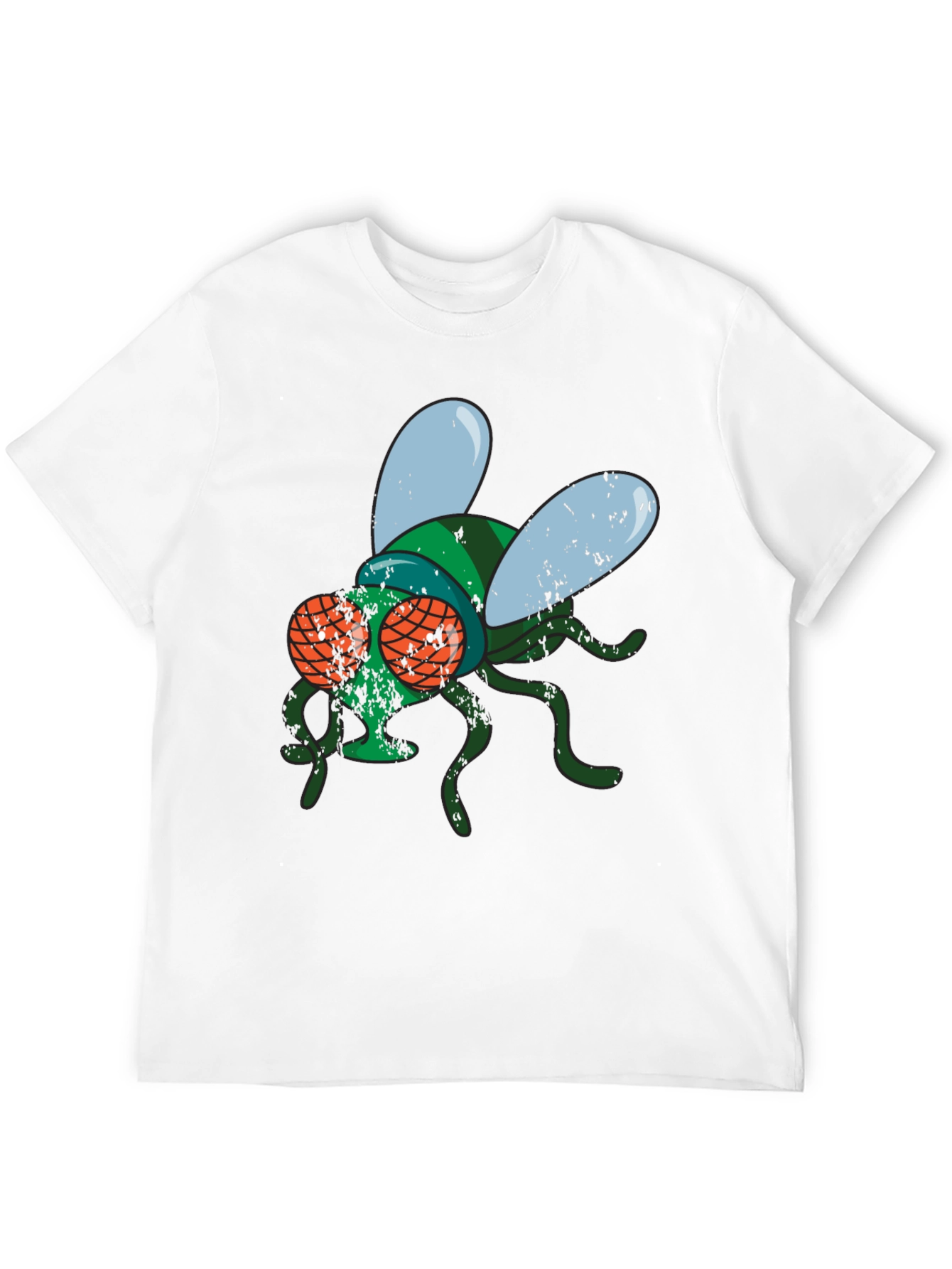 Fly Graphic Print Mens T-Shirt