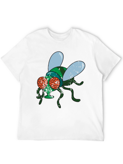 Fly Graphic Print Mens T-Shirt