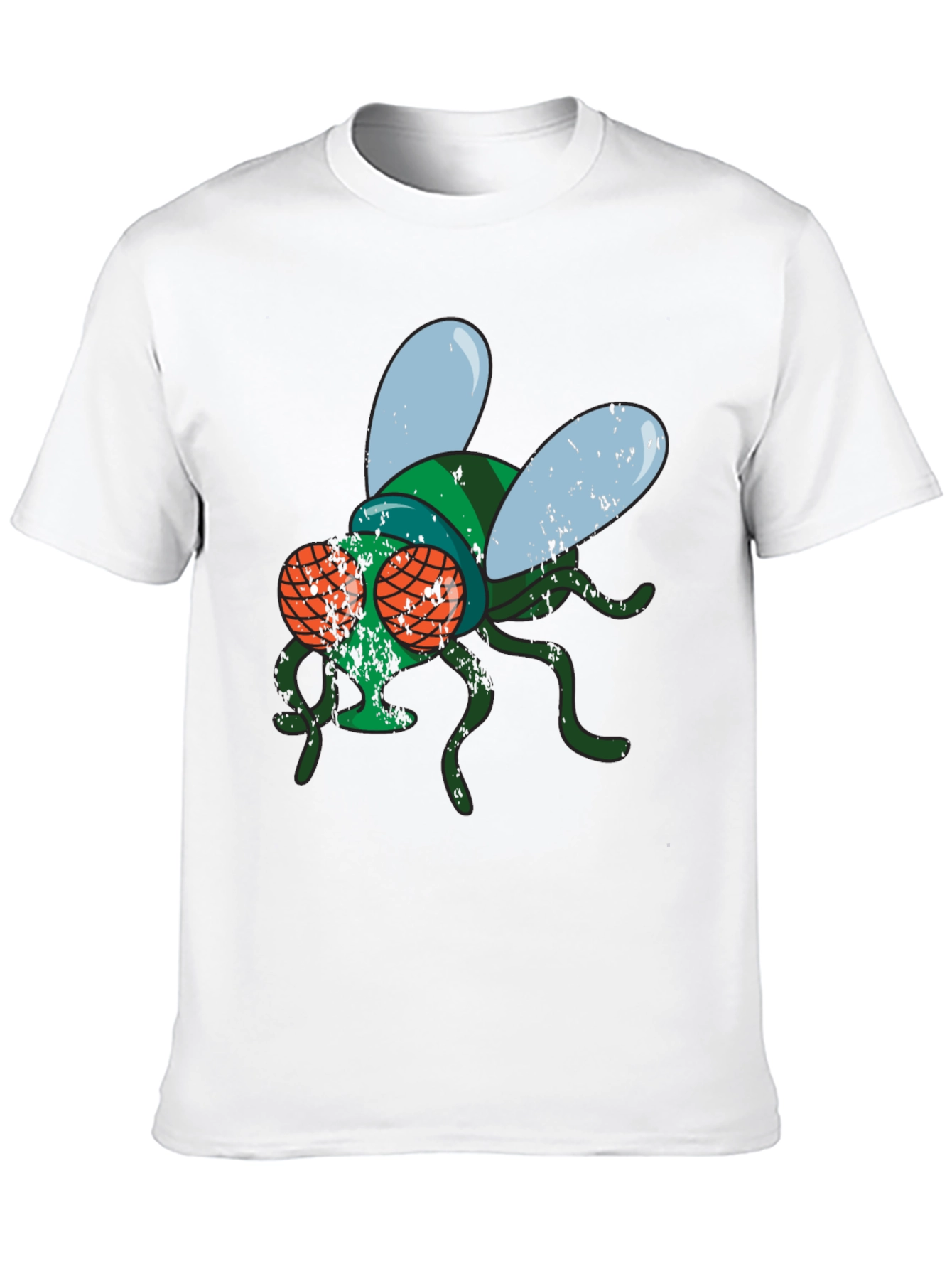 Fly Graphic Print Mens T-Shirt