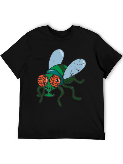 Fly Graphic Print Mens T-Shirt
