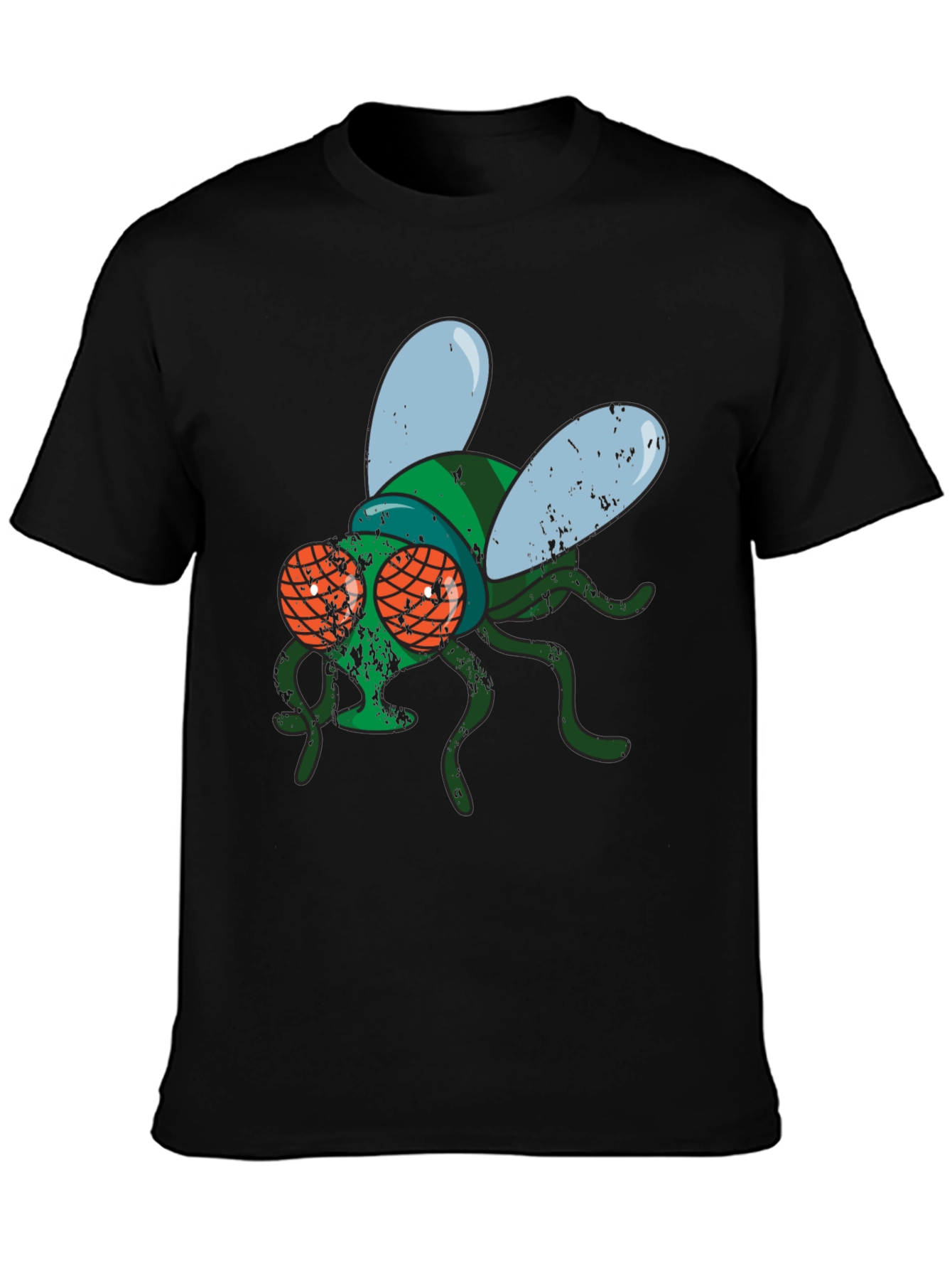 Fly Graphic Print Mens T-Shirt