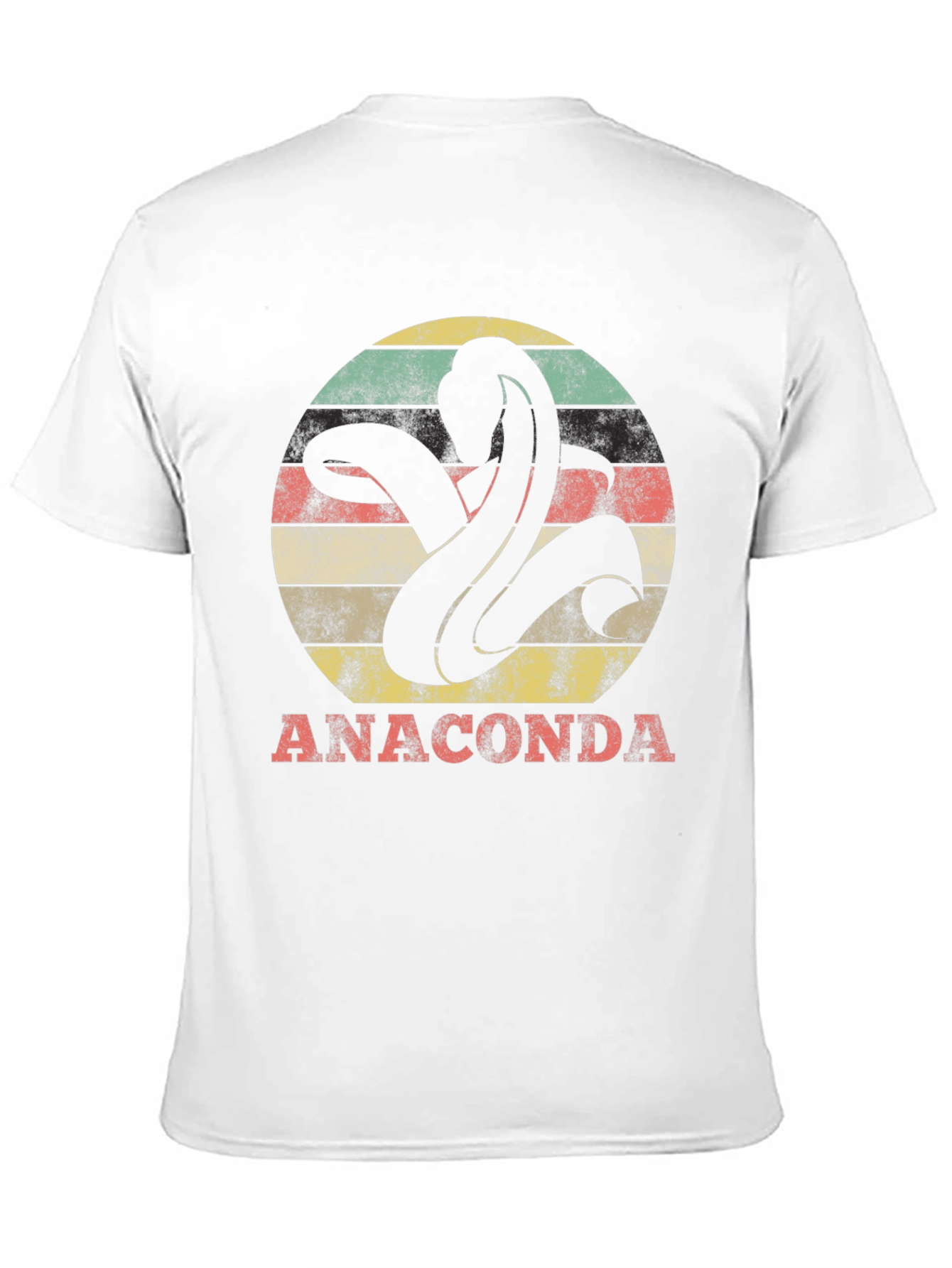 Anaconda Snake Graphic Tee - Retro Style