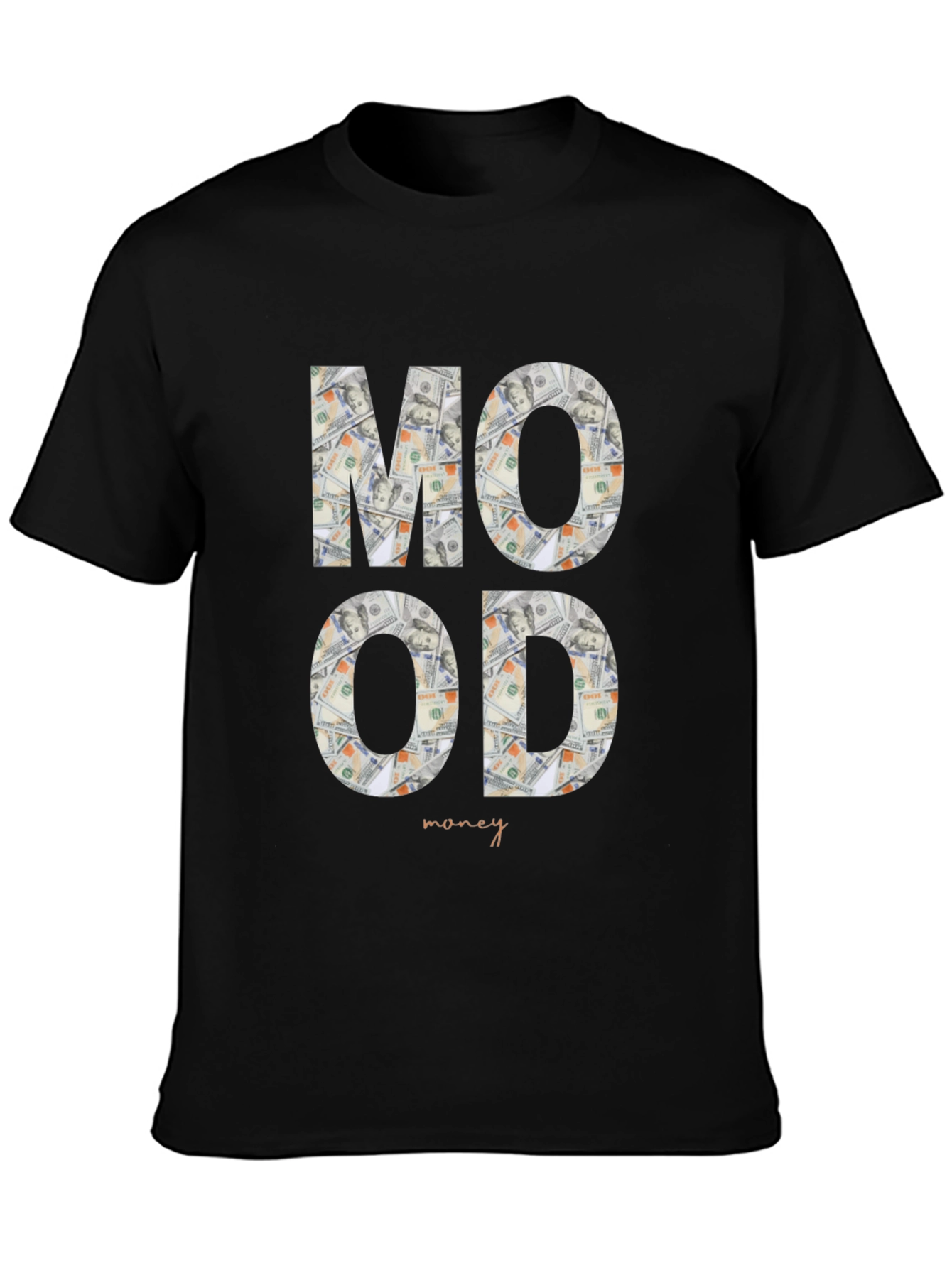 Money Mood Graphic Tee - Stylish Statement Shirt