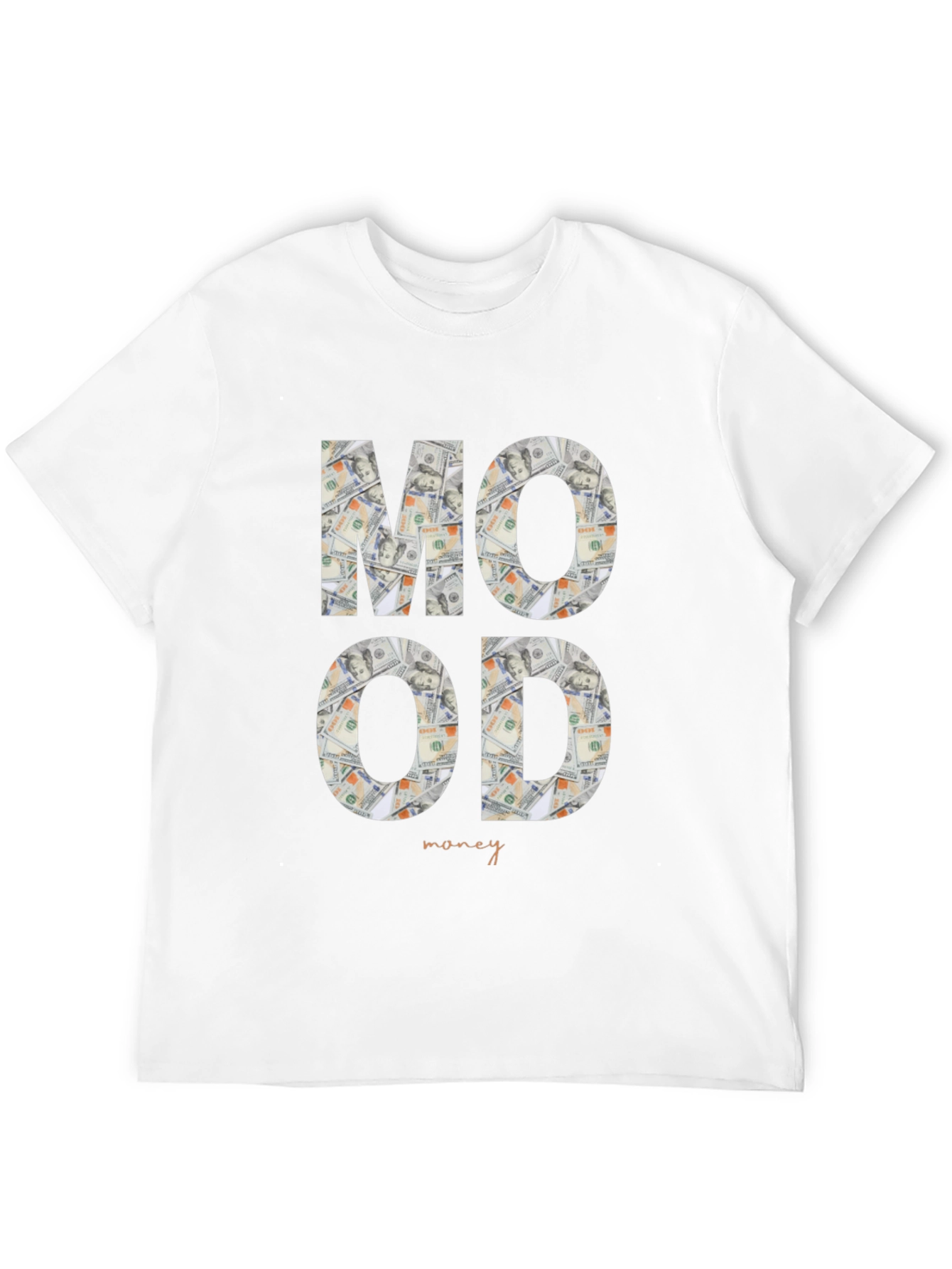 Money Mood Graphic Tee - Stylish Statement Shirt