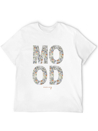 Money Mood Graphic Tee - Stylish Statement Shirt