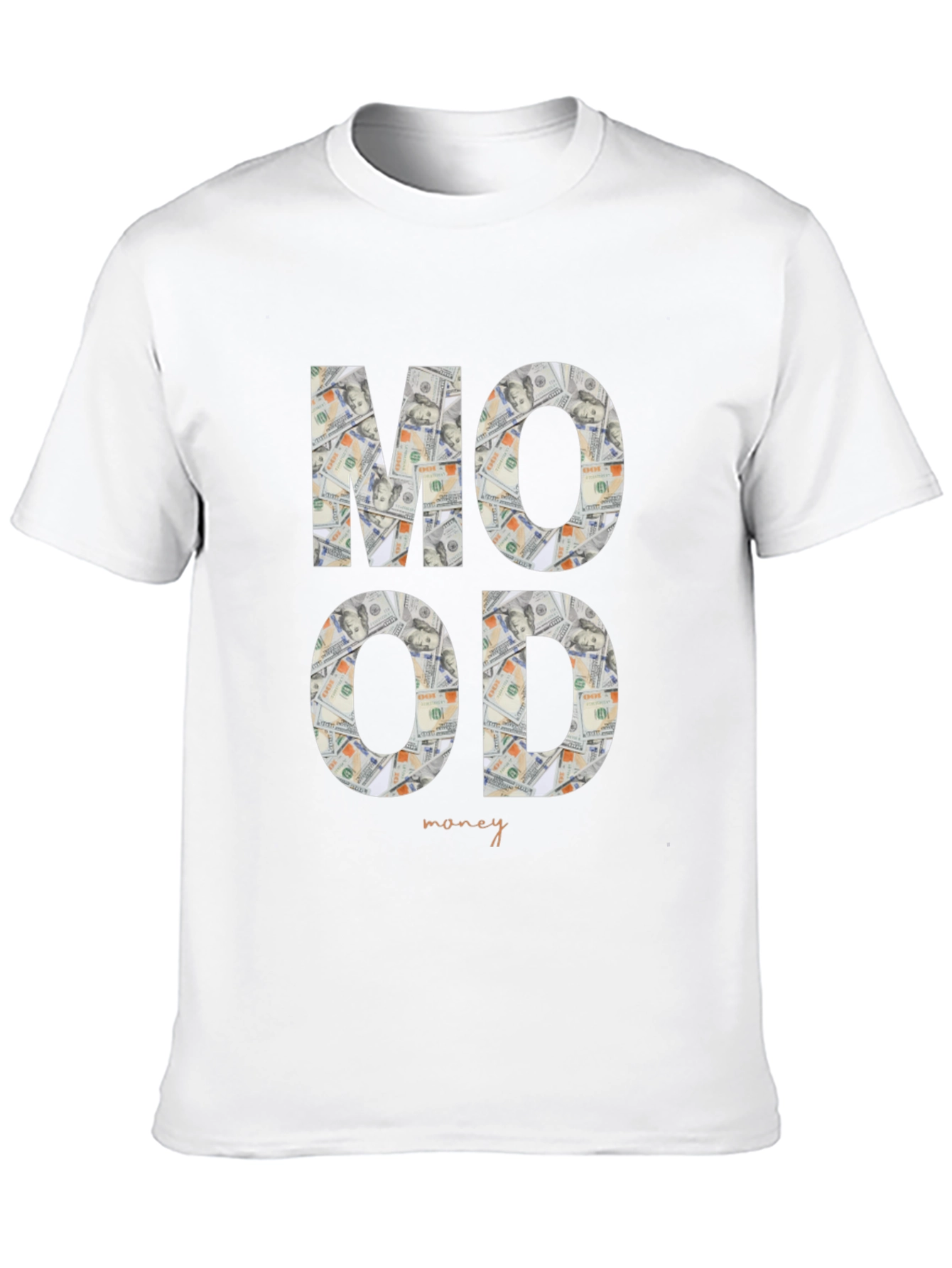 Money Mood Graphic Tee - Stylish Statement Shirt