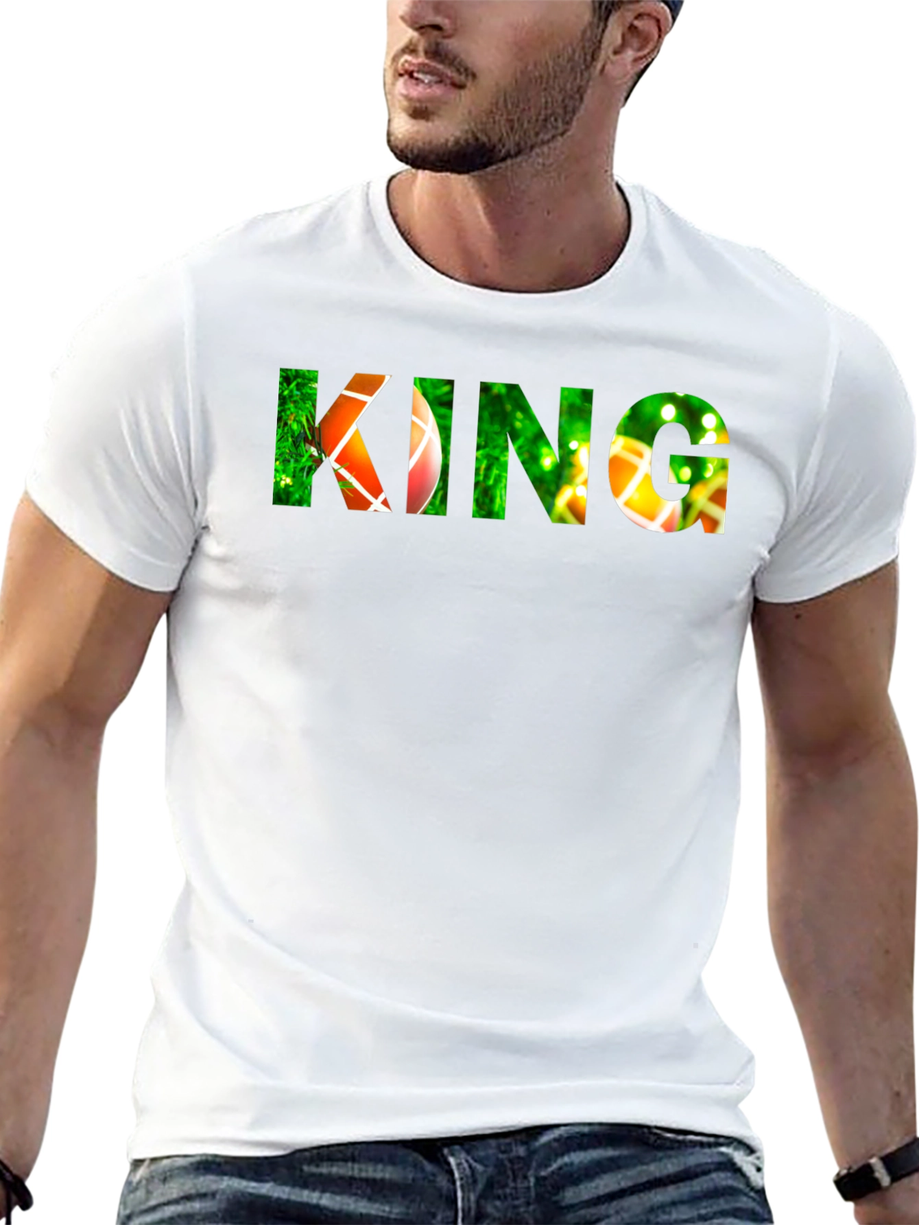 King Graphic Tee - Novelty Design