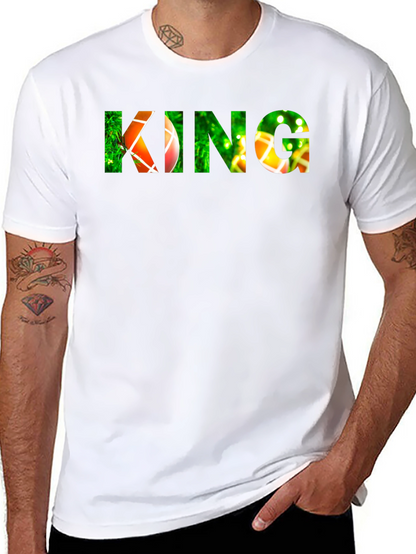 King Graphic Tee - Novelty Design