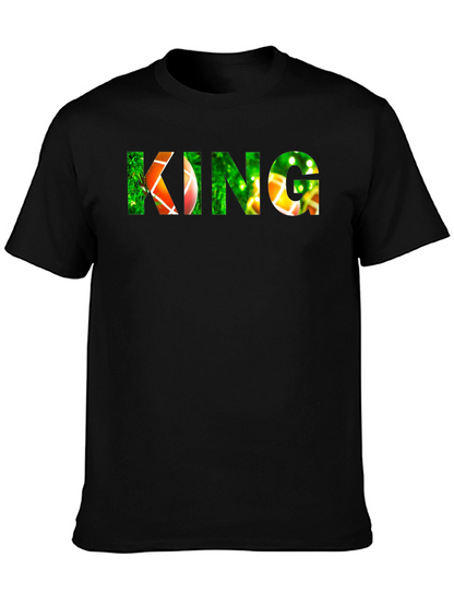 King Graphic Tee - Novelty Design