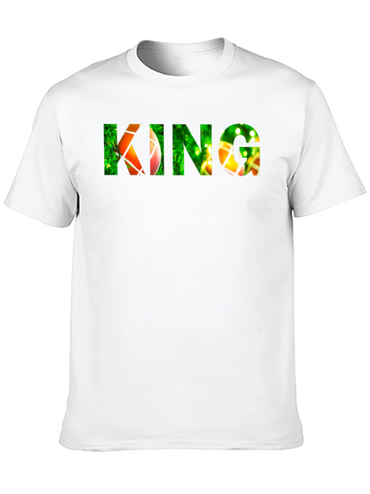 King Graphic Tee - Novelty Design