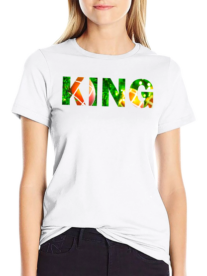 King Graphic Tee - Novelty Design