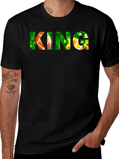 King Graphic Tee - Novelty Design