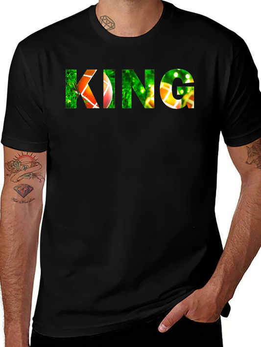 King Graphic Tee - Novelty Design