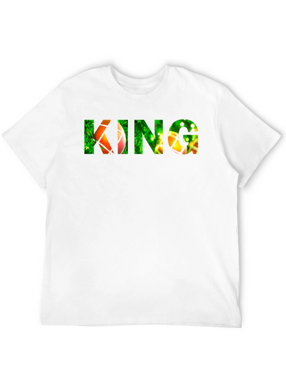 King Graphic Tee - Novelty Design
