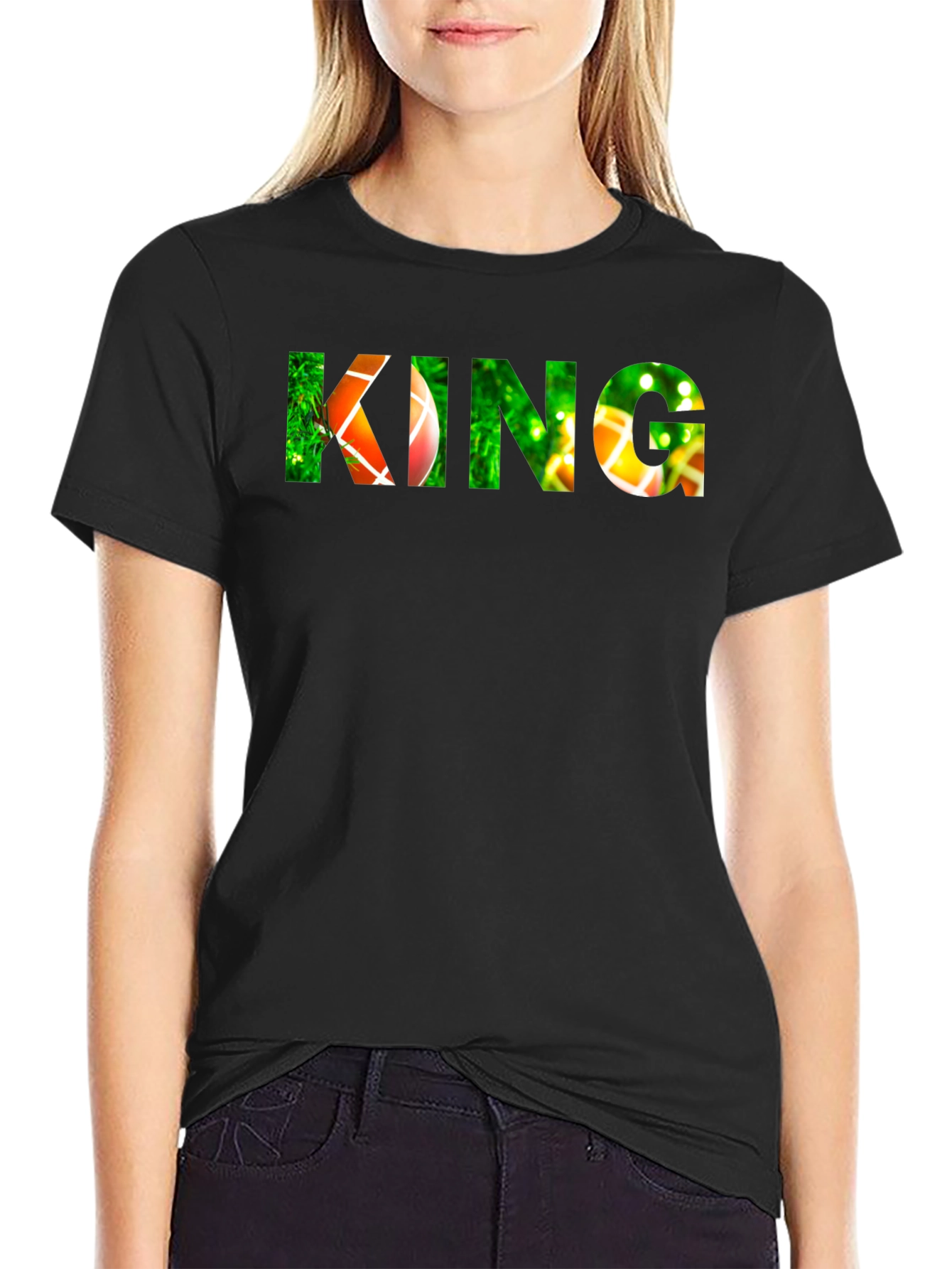 King Graphic Tee - Novelty Design