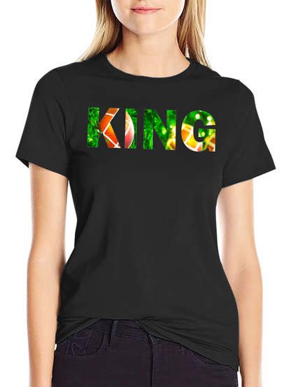 King Graphic Tee - Novelty Design