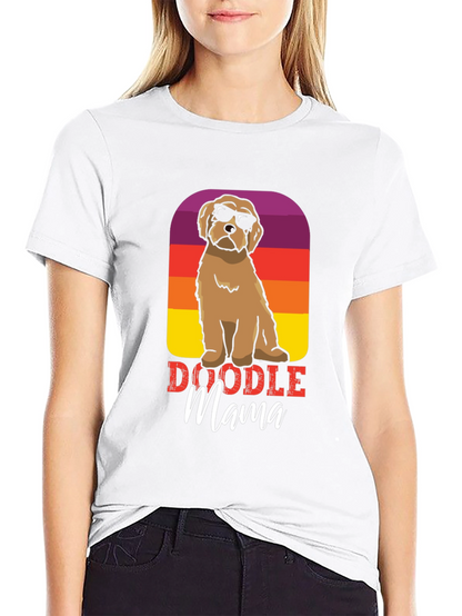Doodle Mama T-Shirt - Dog Lover Tee