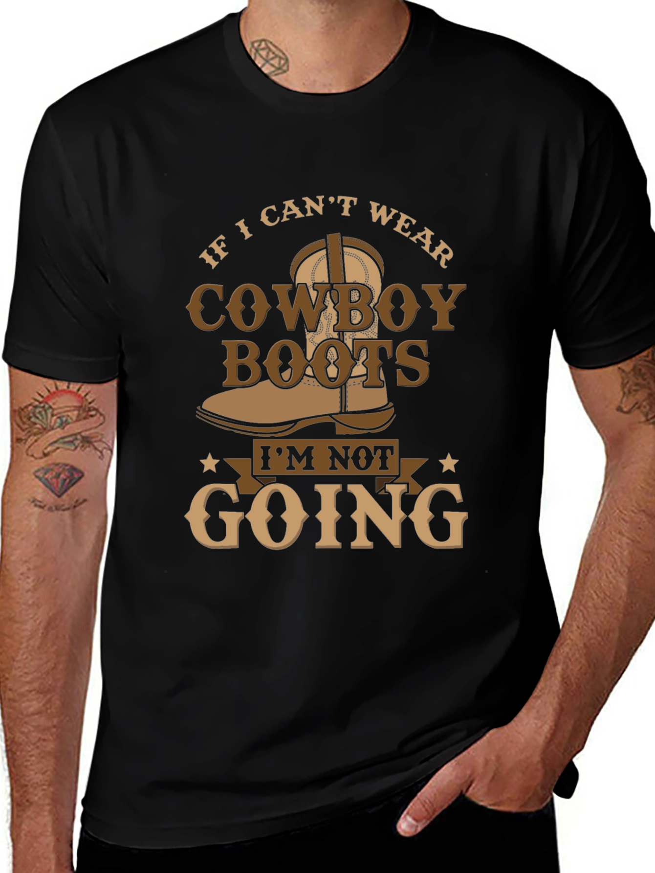 Cowboy Boots Graphic T-Shirt