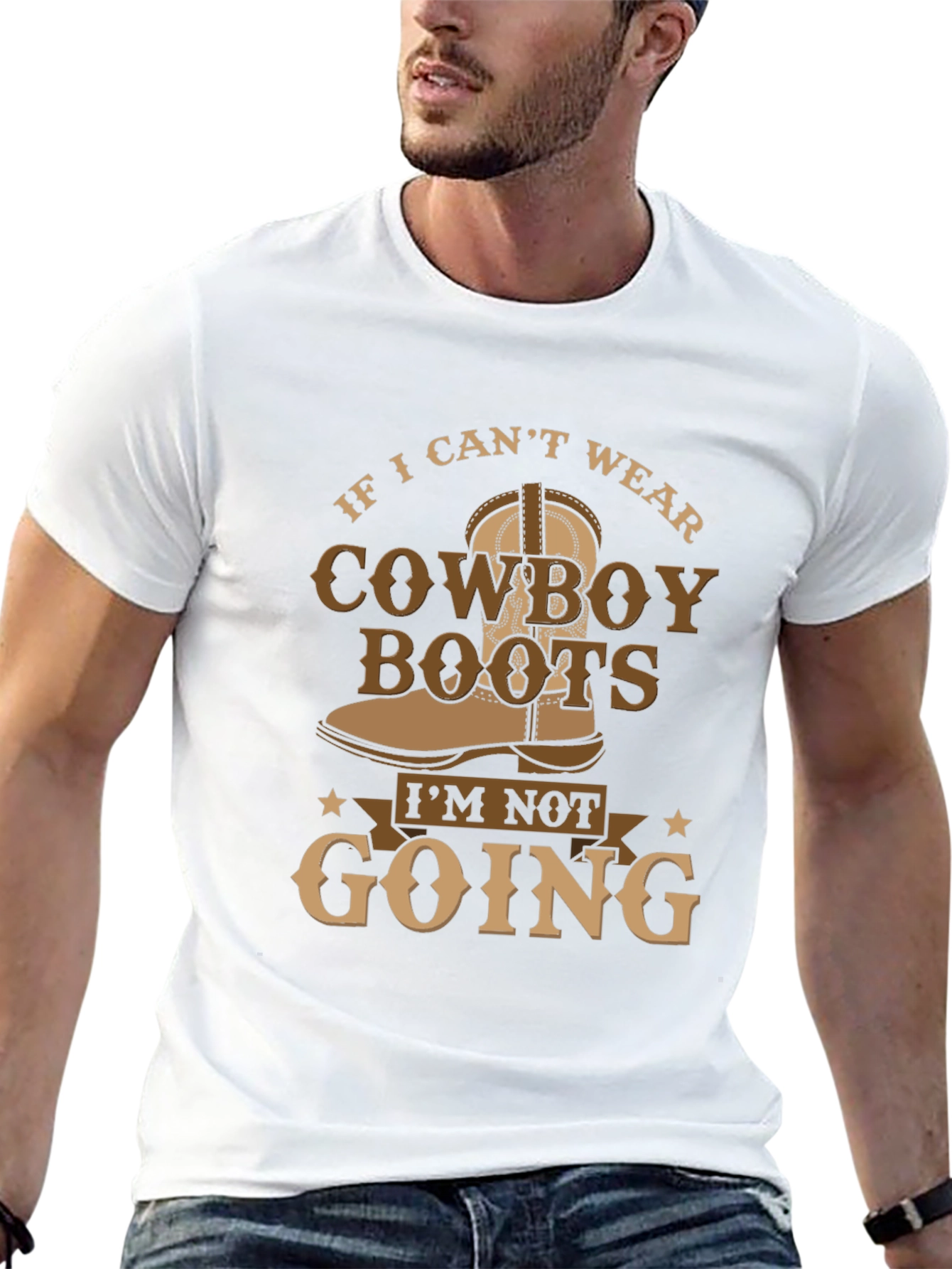 Cowboy Boots Graphic T-Shirt